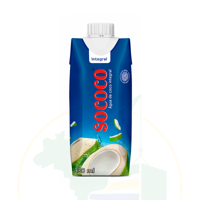 Kokoswasser - Água de coco SOCOCO 330ml - Compre 5 leve 6!!!