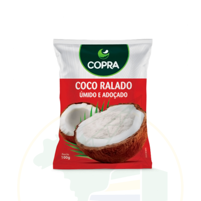 Coco Ralado Úmido e Adoçado - COPRA - 100g