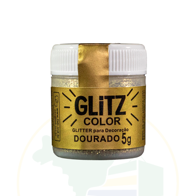 Dekorationspulver - Glitz Color DOURADO - Glitter Fab! - 5g