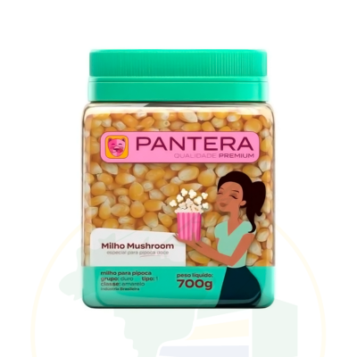Milho Mushroom para Pipoca  - Pantera - 700g