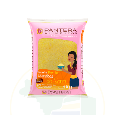 Farinha de Mandioca do Norte Premium - PANTERA - 1Kg