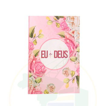 Devocional Eu e Deus - Floral Rosa - Livro de Oração