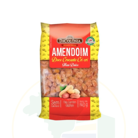 Süsse Erdnüsse, knusprig - Amendoim Doce Cri-cri - DaColonia 140g