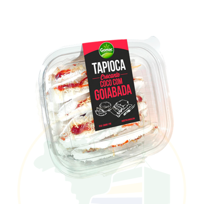 Tapioka, knusprig, Kokosnuss mit Guave - Tapioca Crocante com Coco e Goiabada - Gomac - 170g