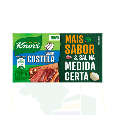 Brühe mit Fleischgeschmack -Caldo de Costela Knorr 57g - BR