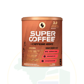 Café Termogênico SuperCoffee – Original – 220g – Caffeine Army