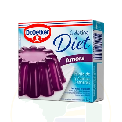 Gelatina Diet - Dr. Oetker - Amora - 12g
