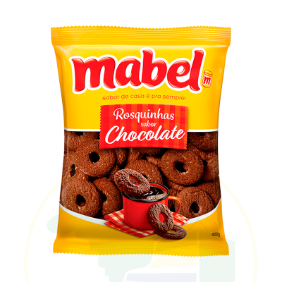 Rosquinhas sabor chocolate - MABEL - 350g