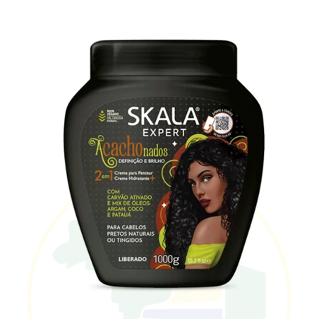 Haarcreme - Creme para Pentear/Creme Hidratante - Acachonados 2 in 1 -SKALA - 1000g