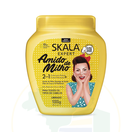 Creme para Pentear/Creme Hidratante - Amido de Milho -SKALA - 1000g