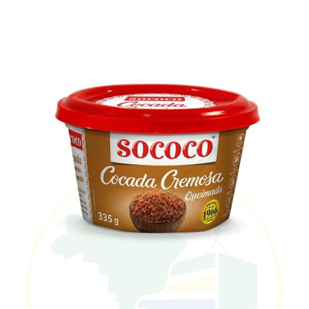 Kokosnuss-Dessert - Cocada Cremosa Queimada - SOCOCO - 335g