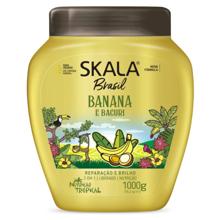 Haarcreme - Creme de Tratamento Banana e Bacuri -SKALA - 1000g