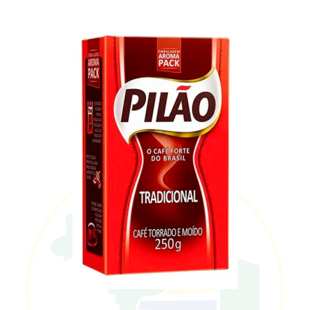 Kaffee, geröstet und gemahlen - Café Pilão Torrado E Moído Vácuo 250g