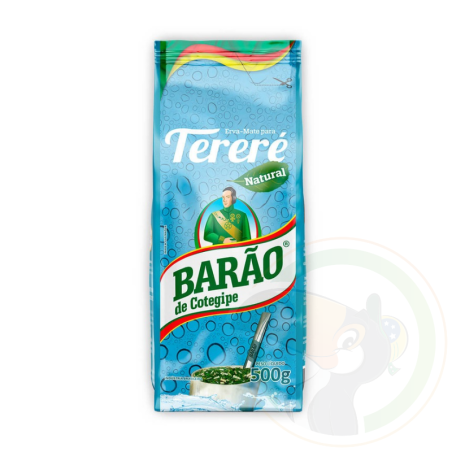 Erva-mate para Tereré Natural - BARÃO - 500g