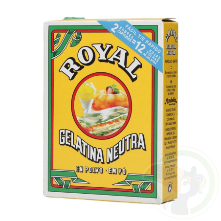 Gelatina Neutra / Natural em Pó - ROYAL - 20g